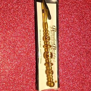 Bracelet Buddy gold tone 7in